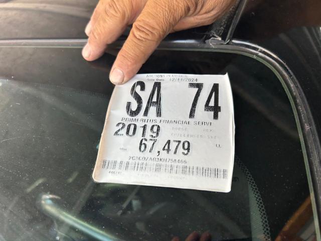 2019 DODGE CHALLENGER 2C3CDZAG3KH758466