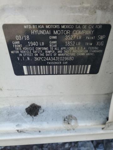 2018 HYUNDAI ACCENT SE 3KPC24A34JE029680
