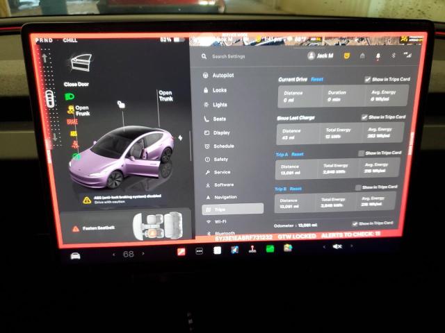 2024 TESLA MODEL 3 5YJ3E1EA8RF731232