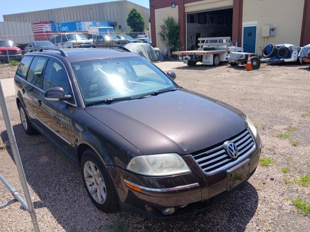 VOLKSWAGEN PASSAT GLS 2004 brown station diesel WVWVE63B64E281320 photo #1