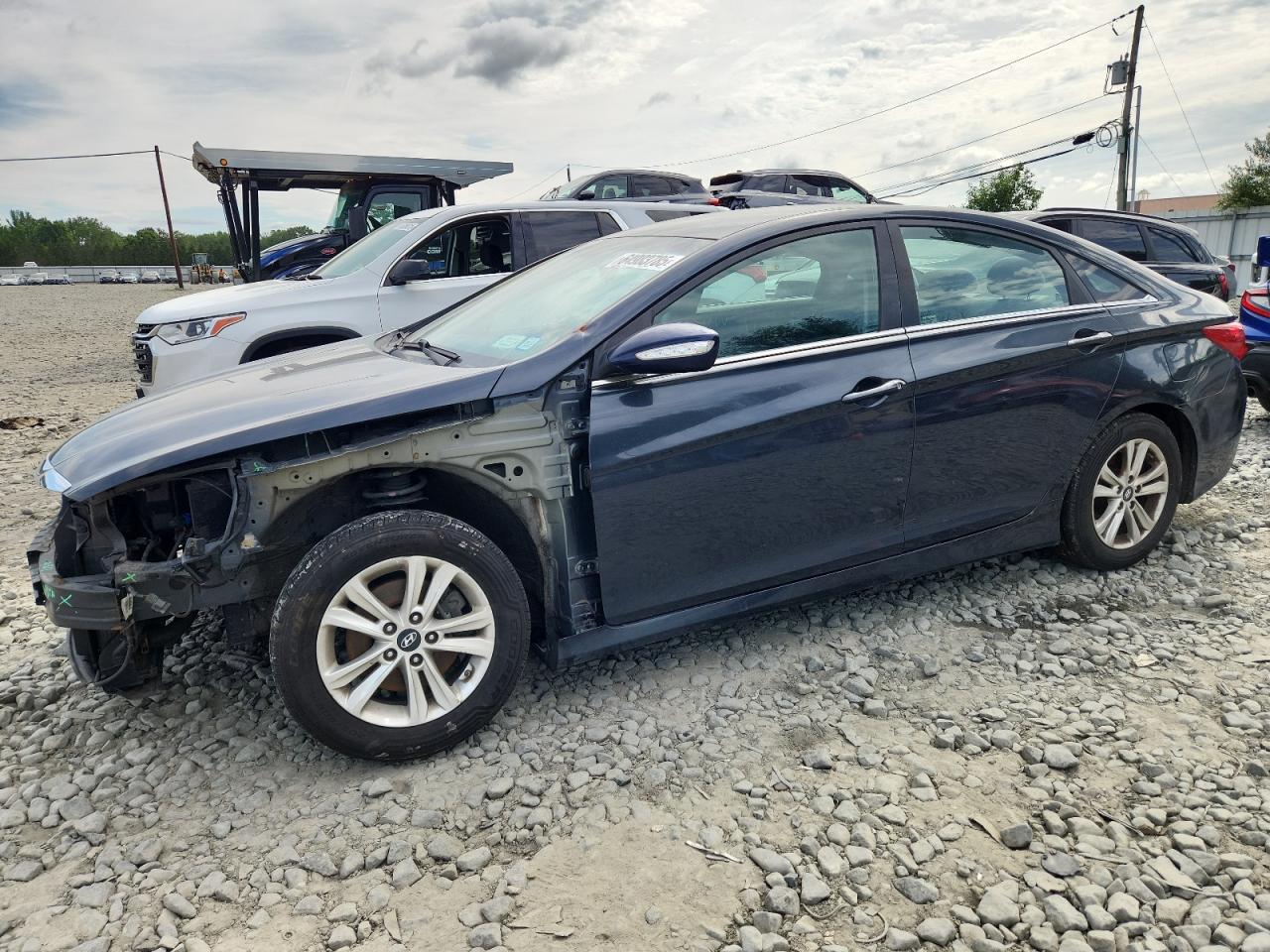 Lot #3210851943 2014 HYUNDAI SONATA GLS