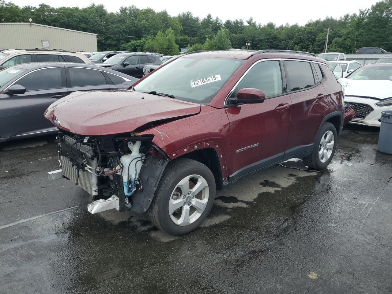 Lot #3265272987 2021 JEEP COMPASS LATITUDE