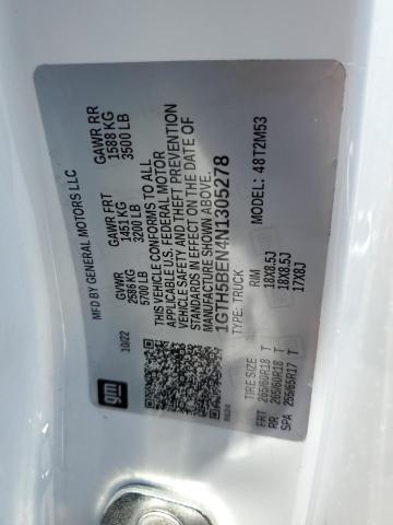 2022 GMC CANYON ELE 1GTH5BEN4N1305278