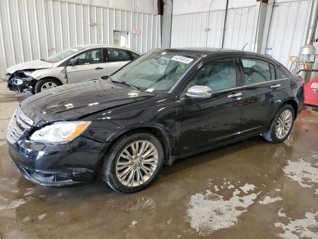 CHRYSLER 200 LIMITE 2012 black sedan 4d flexible fuel 1C3CCBCG1CN159193 photo #1