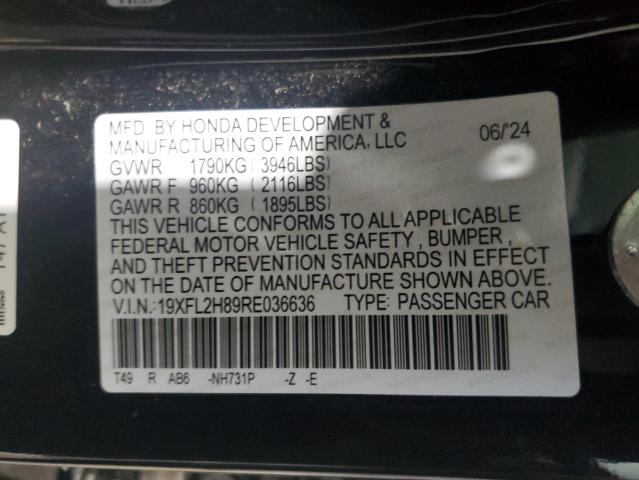 2024 HONDA CIVIC SPOR - 19XFL2H89RE036636