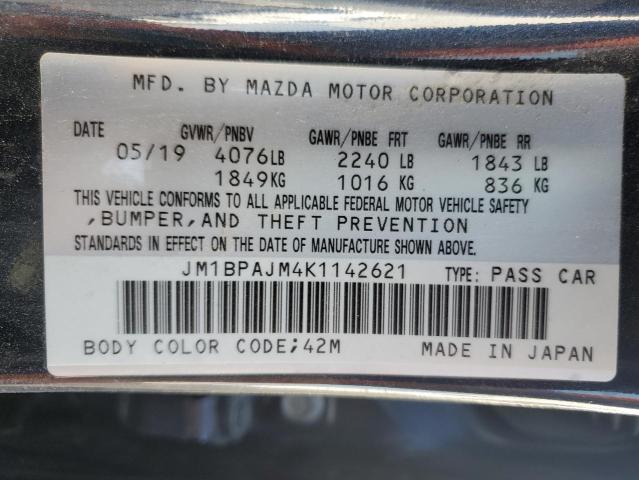 2019 MAZDA 3 - JM1BPAJM4K1142621