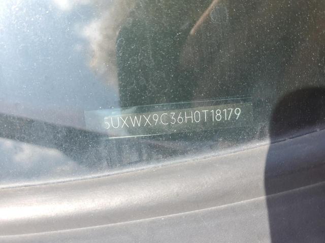 2017 BMW X3 XDRIVE2 5UXWX9C36H0T18179