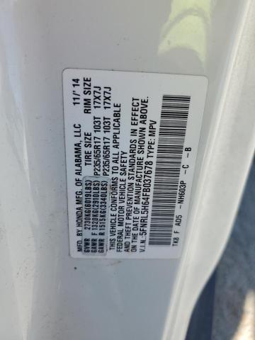 2015 HONDA ODYSSEY EX 5FNRL5H64FB037678
