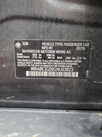 2016 BMW 328 XI SUL - WBA8E3G56GNU03823