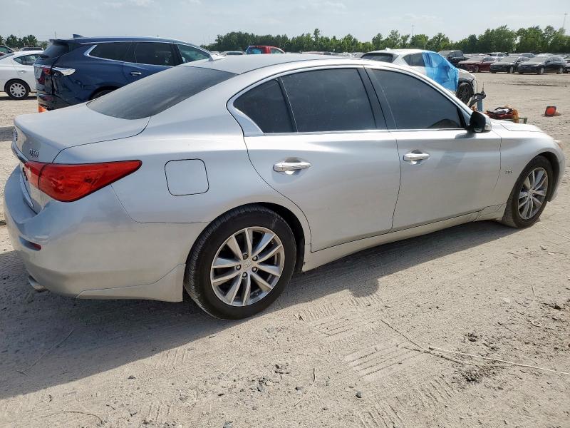 INFINITI Q50 PREMIU 2017 silver  gas JN1EV7AR4HM831151 photo #4
