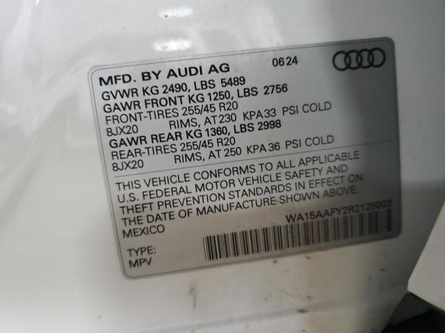 2024 AUDI Q5 SPORTBA - WA15AAFY2R2125003