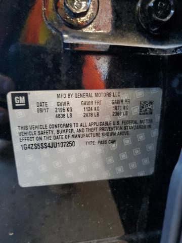 2018 BUICK LACROSSE PREMIUM 1G4ZS5SS4JU107250