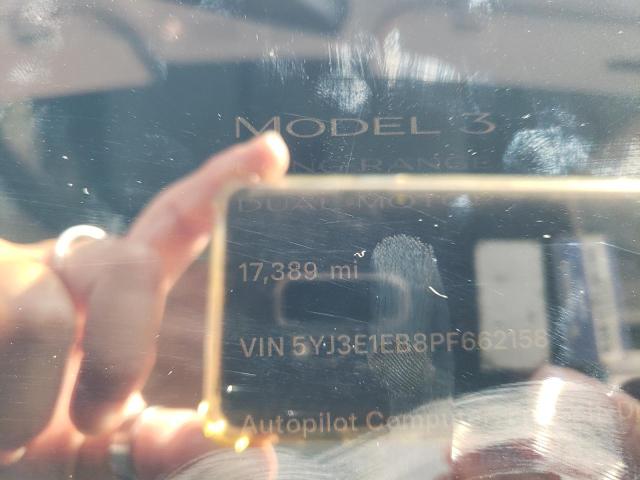 2023 TESLA MODEL 3 5YJ3E1EB8PF662158