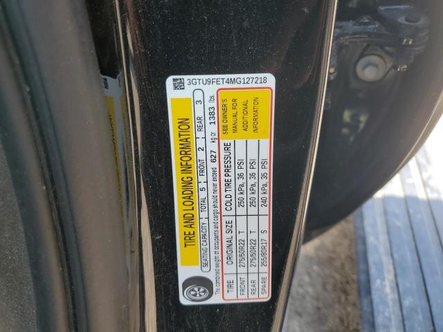 2021 GMC SIERRA K15 3GTU9FET4MG127218