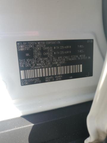 2021 TOYOTA VENZA LE JTEAAAAH1MJ000161