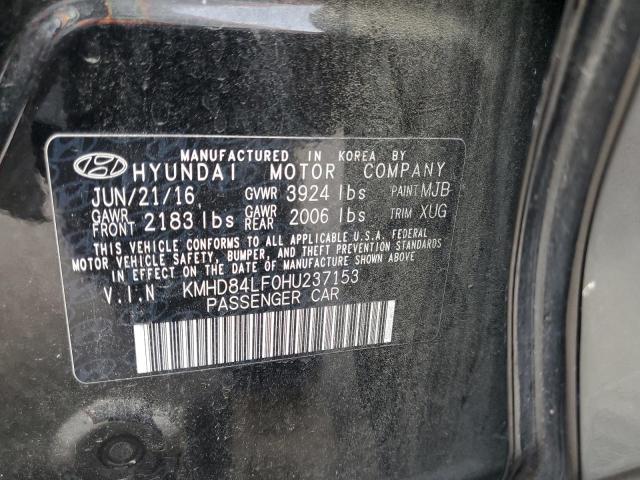 2017 HYUNDAI ELANTRA SE - KMHD84LF0HU237153