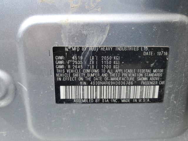 2017 SUBARU LEGACY SPO 4S3BNAR69H3036786