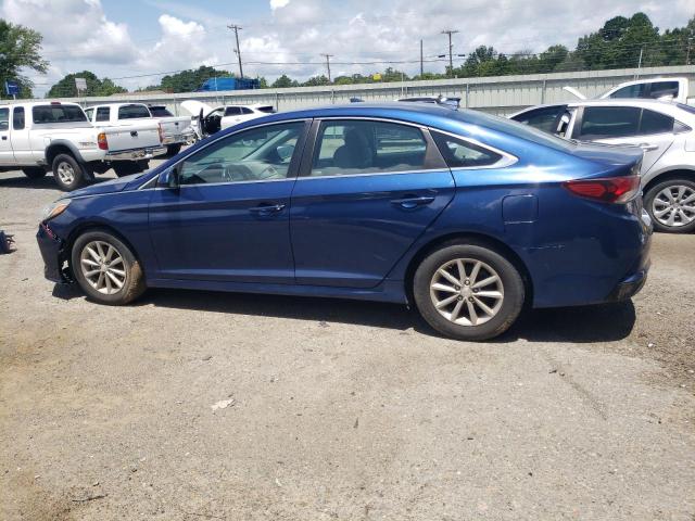 HYUNDAI SONATA 2019 blue  gas 5NPE24AA3KH774277 photo #3