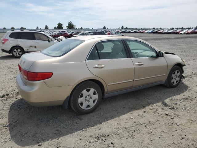 HONDA ACCORD LX 2005 gold sedan 4d gas 1HGCM56435A056297 photo #4
