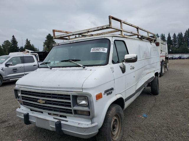 CHEVROLET G30 1995 white  gas 1GCGG39K9SF133291 photo #1