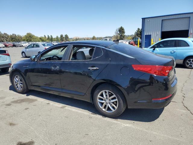 KIA OPTIMA LX 2013 black  gas 5XXGM4A76DG189585 photo #3