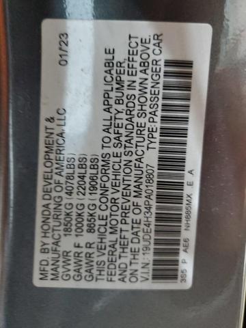 2023 ACURA INTEGRA A- 19UDE4H34PA018807