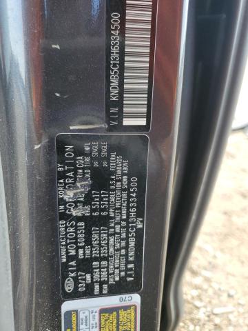 2017 KIA SEDONA LX - KNDMB5C13H6334500