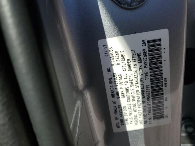 2017 ACURA TLX 19UUB1F35HA009500