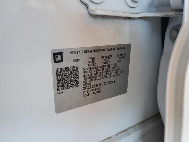 2020 CHEVROLET IMPALA LT 2G11Z5S38L9105242