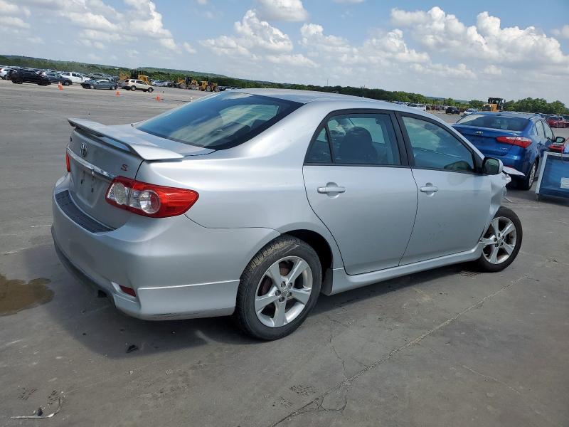 TOYOTA COROLLA BA 2013 silver  gas 5YFBU4EE7DP158761 photo #4