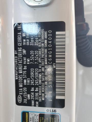 2021 KIA TELLURIDE 5XYP54HC6MG104000