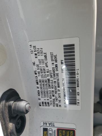 2015 HONDA CR-V EXL 5J6RM4H74FL020774
