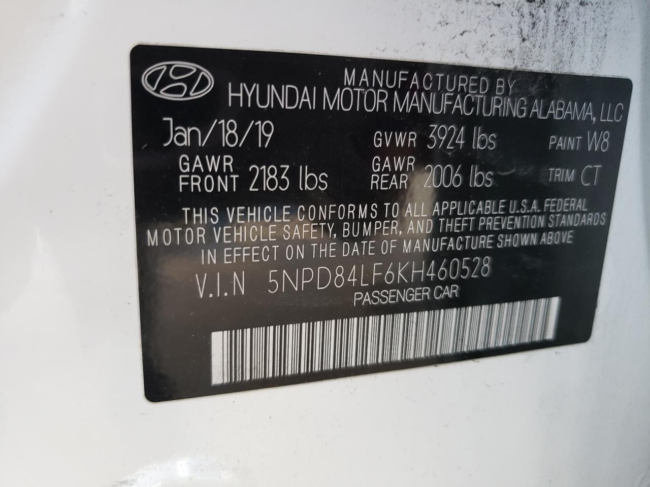 Hyundai Elantra se 2019