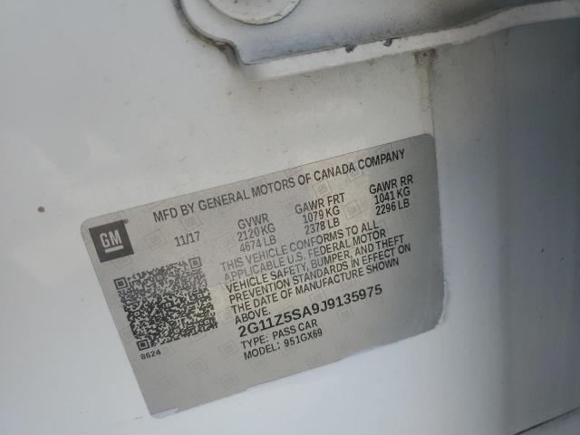 2018 CHEVROLET IMPALA LS 2G11Z5SA9J9135975