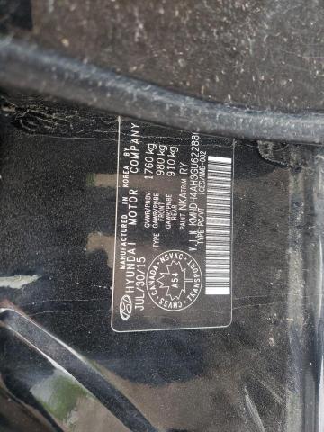 2016 HYUNDAI ELANTRA SE KMHDH4AH3GU622886