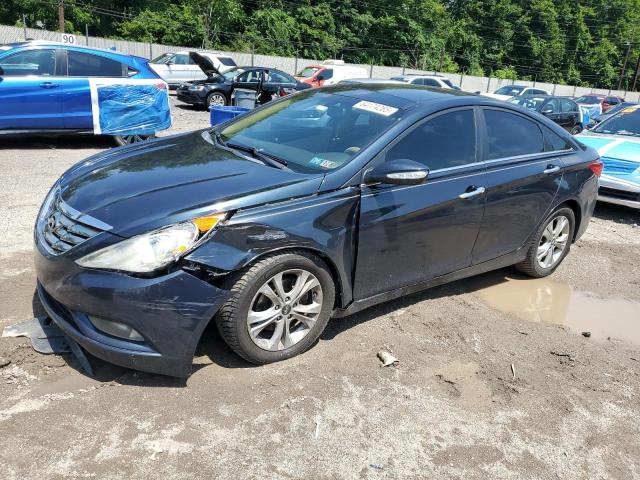 HYUNDAI SONATA SE 2012 black  gas 5NPEC4AC1CH333263 photo #1
