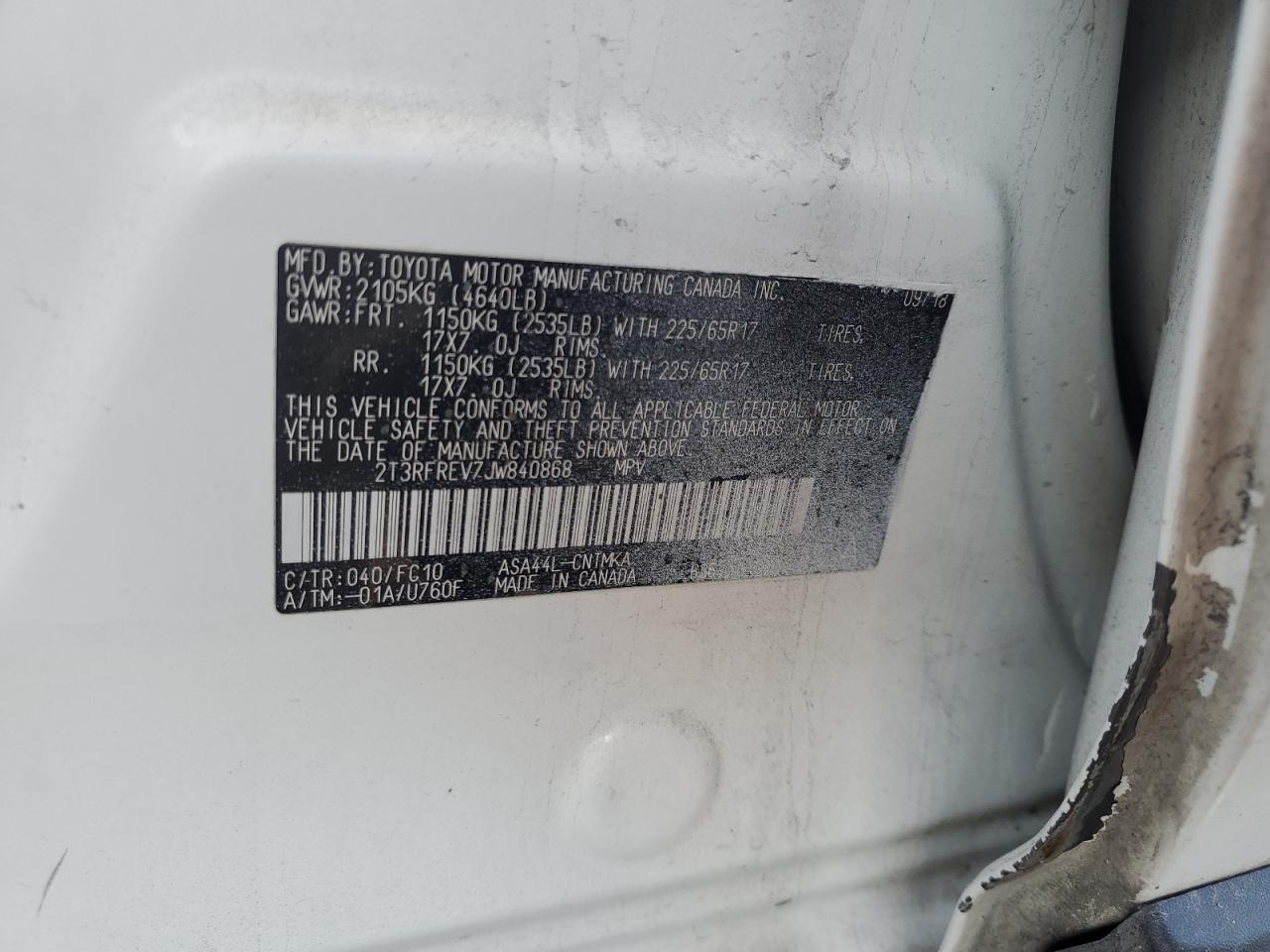 TOYOTA RAV4 ADVENTURE