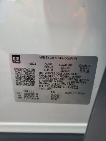2024 CHEVROLET TRAX ACTIV - KL77LKE26RC219212