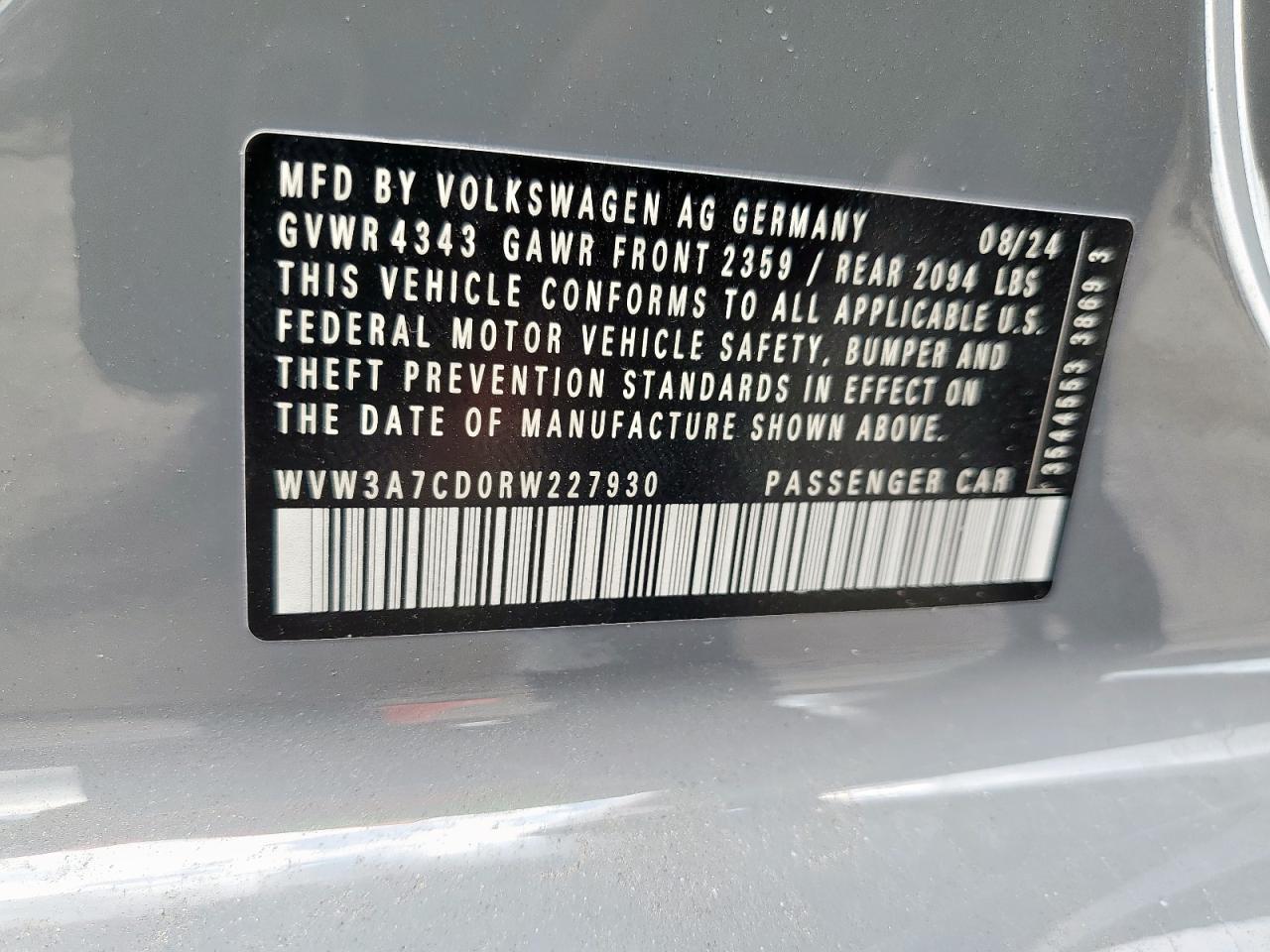 VOLKSWAGEN GOLF GTI SE