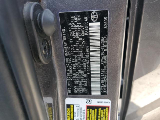 2018 TOYOTA CAMRY L - 4T1B11HK7JU564638