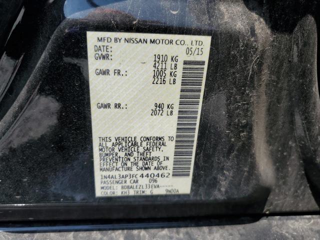 2015 NISSAN ALTIMA 2.5 - 1N4AL3AP3FC440462