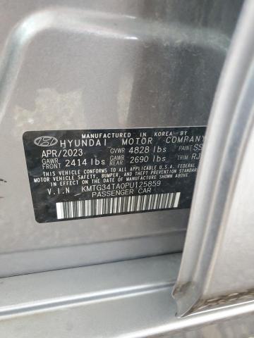 2023 GENESIS G70 BASE - KMTG34TA0PU125859