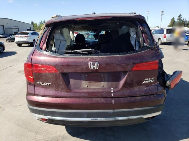 2017 HONDA PILOT ELITE 5FNYF6H09HB086883