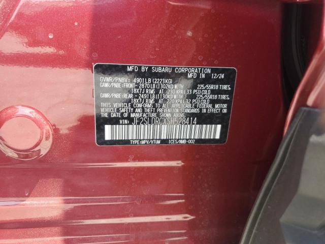 2025 SUBARU FORESTER L JF2SLDRCXSH528414