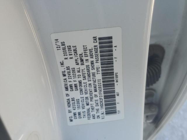 2015 HONDA ACCORD LX 1HGCR2F31FA090070