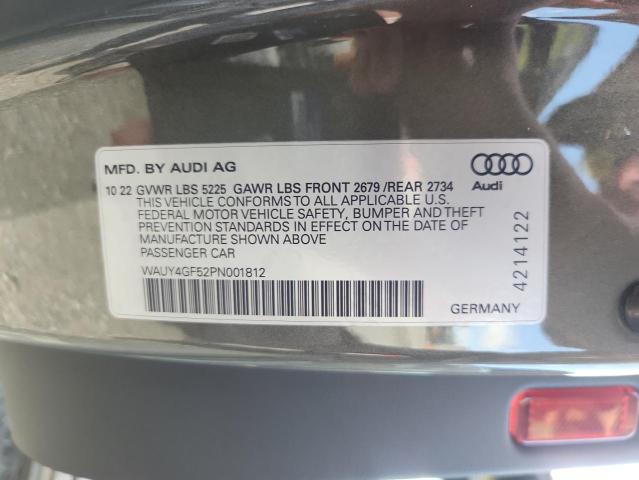2023 AUDI S5 PRESTIG WAUY4GF52PN001812