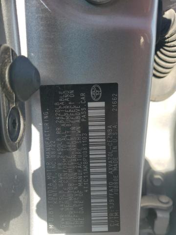 2023 TOYOTA CAMRY LE 4T1C11AK8PU081103