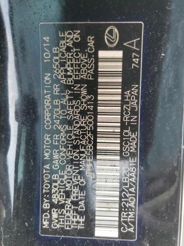 2015 LEXUS RC 350 JTHHE5BC2F5001413