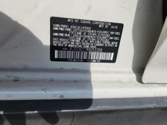 2019 SUBARU CROSSTREK JF2GTACC7K8253209