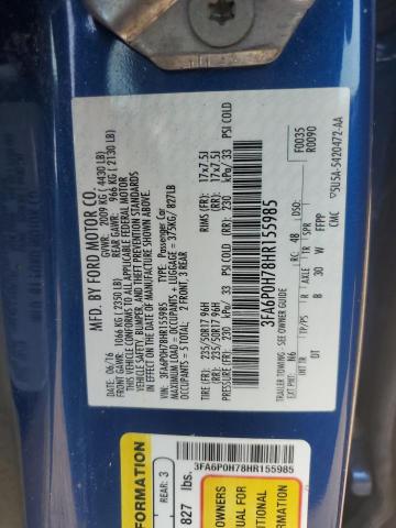 2017 FORD FUSION SE 3FA6P0H78HR155985